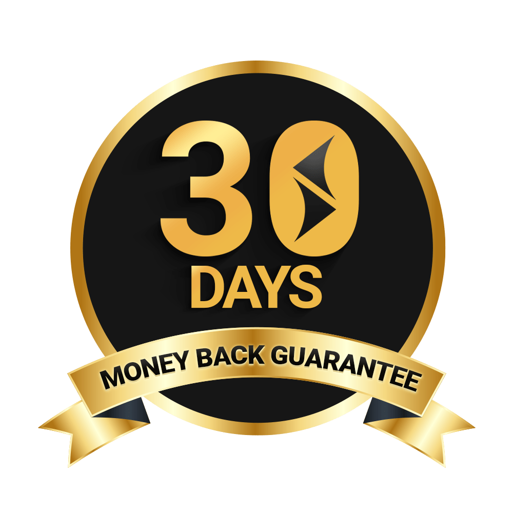 30 days guarantee seal ENG