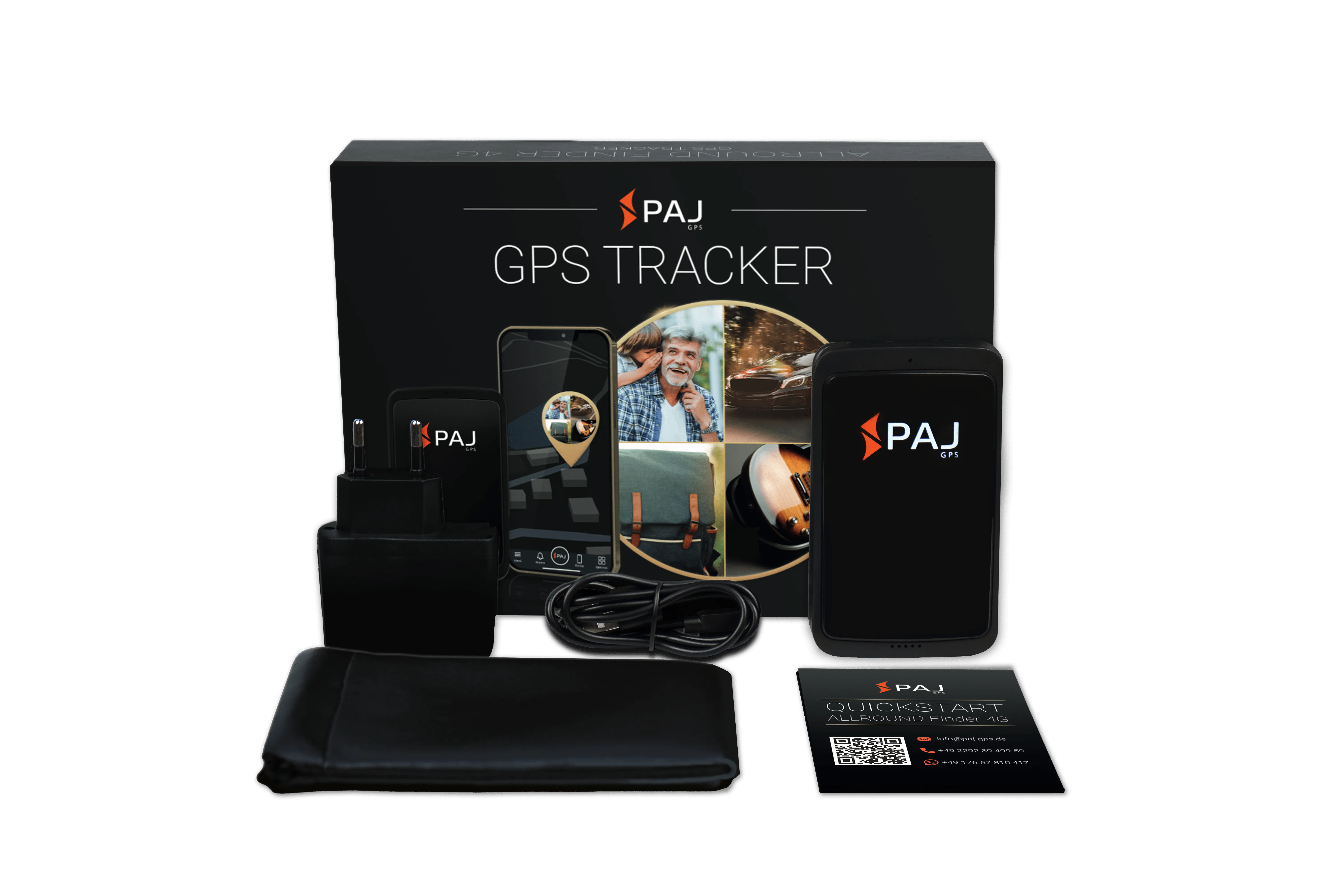 Scope of delivery ALLROUND Finder 4G PAJ GPS Tracker