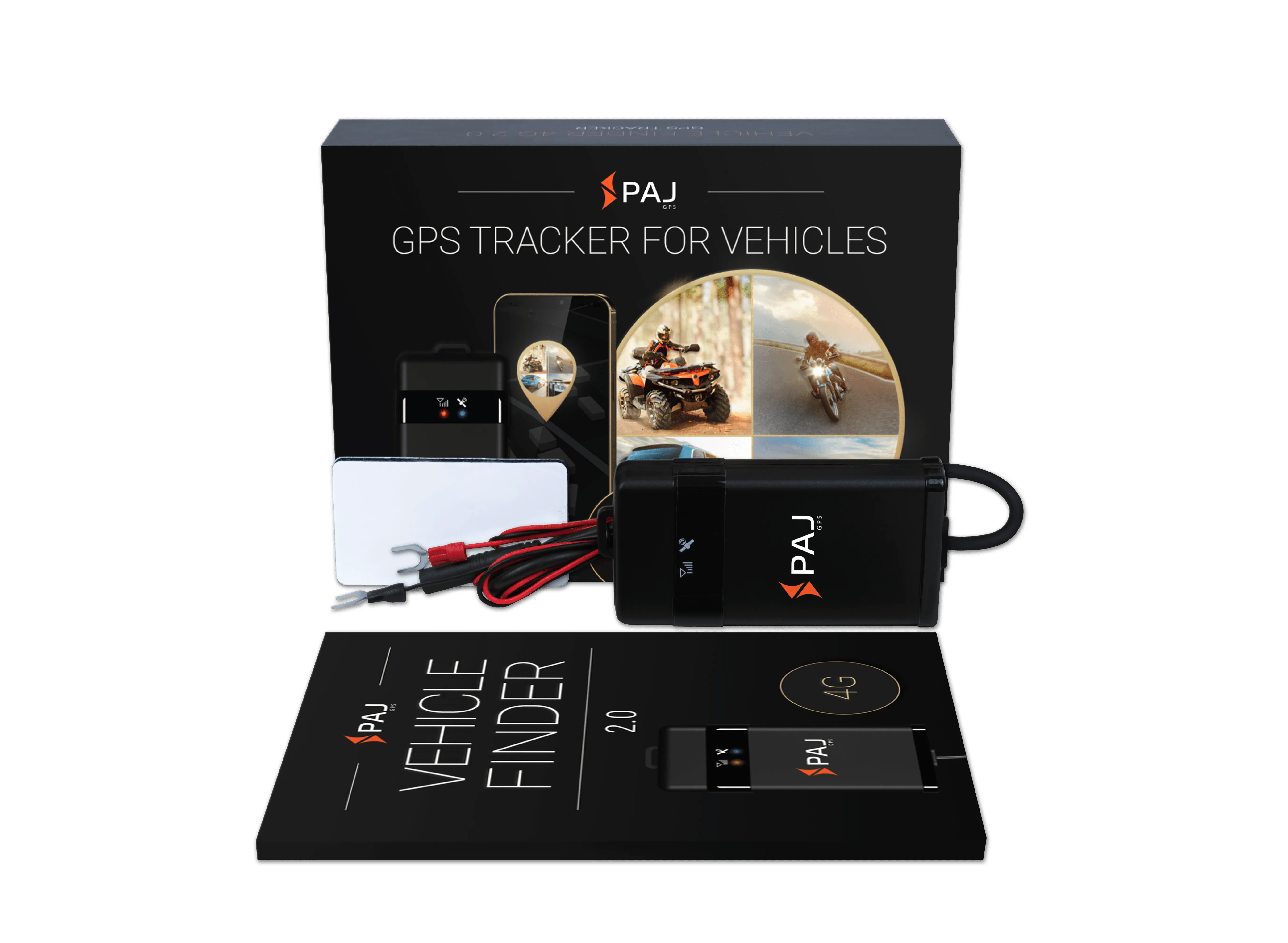 Scope of delivery VEHICLE FInder 4G 2.0 PAJ GPS Tracker