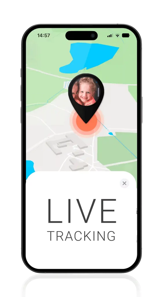 Setting up live tracking on GPS tracker for kids