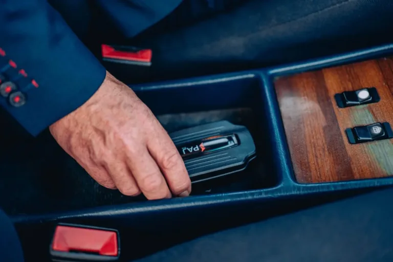 POWER Finder 4G GPS Tracker placed inside the car for security