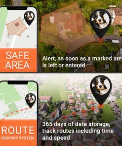Safe area and route tracking for PAJ GPS Tracker