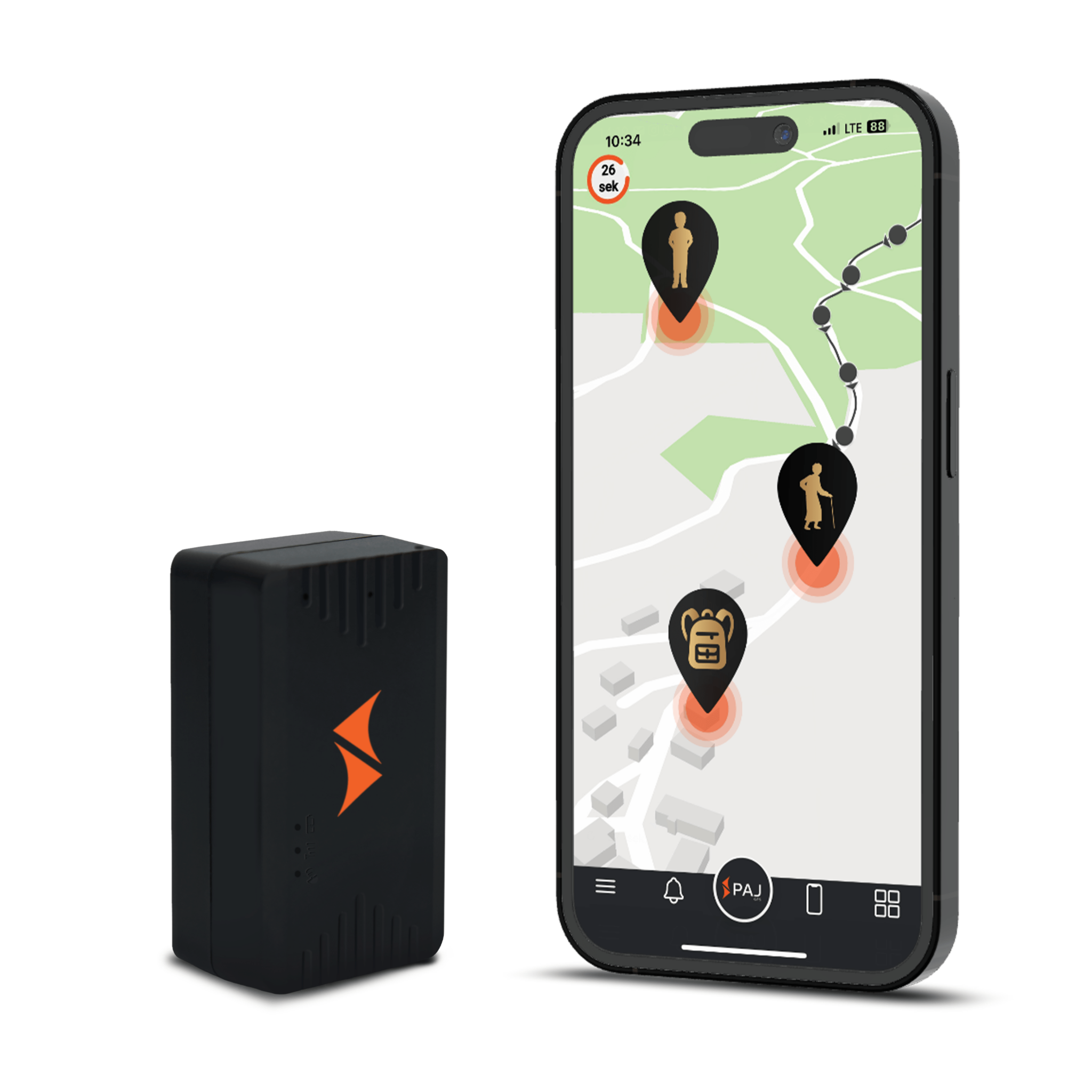 EASY Finder 4G GPS tracker for people and objects PAJ GPS