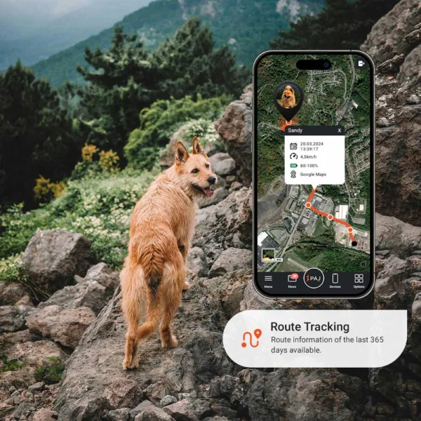 Route info for pets