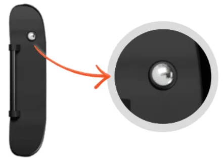 Power on off switch in PET Tracker device