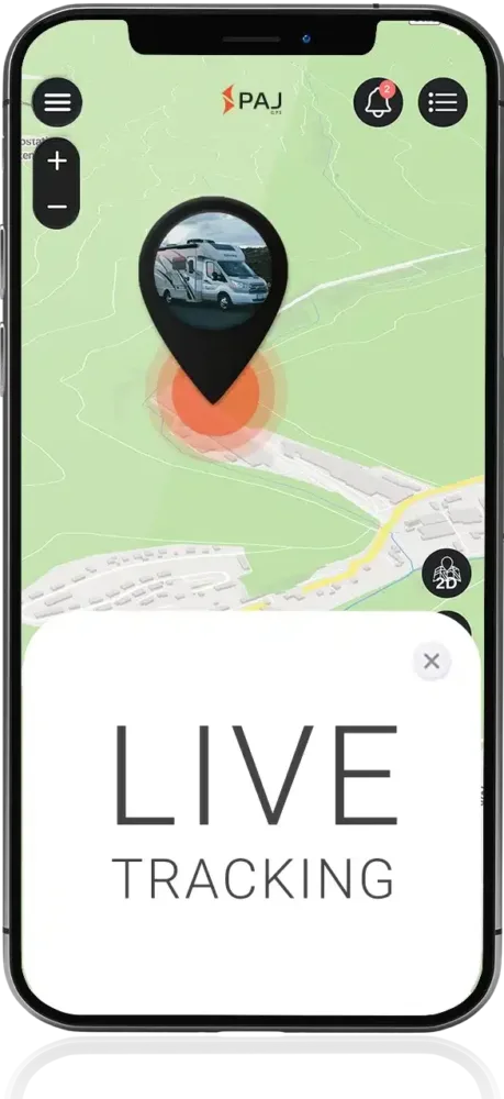 Live tracking in tracker device