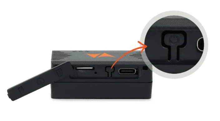Power on off switch in PEOPLE Finder 4G