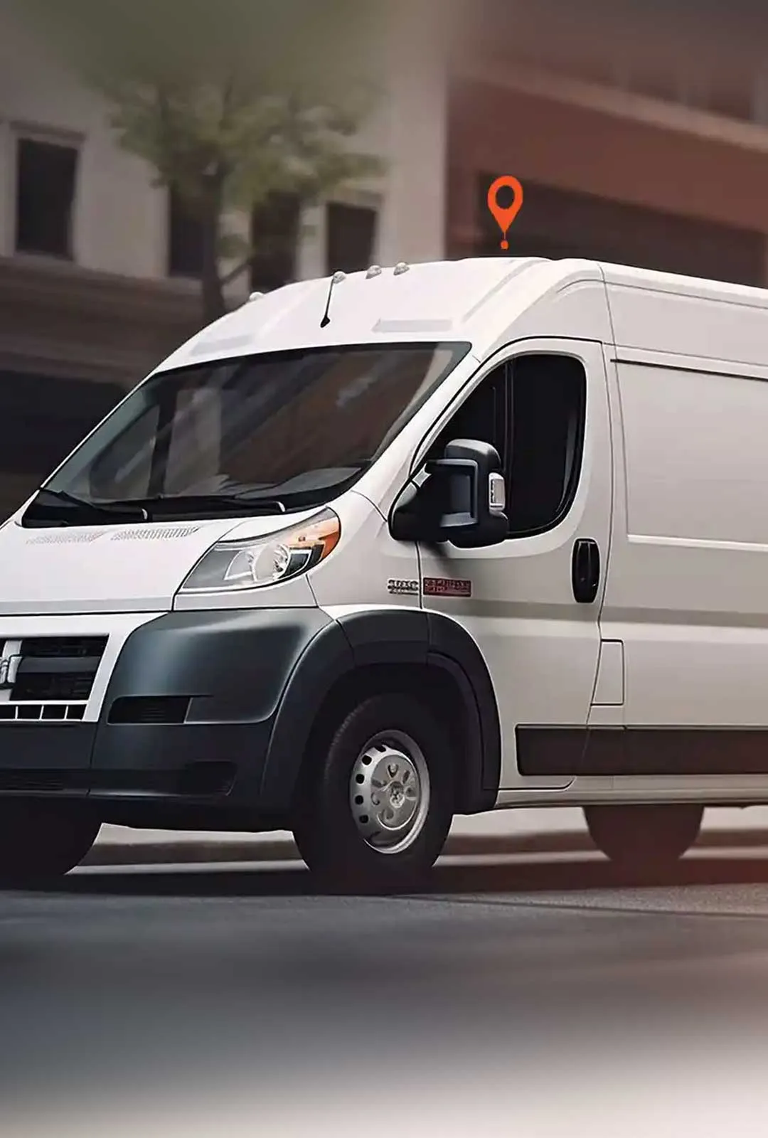 van tracker on a mercedes benz