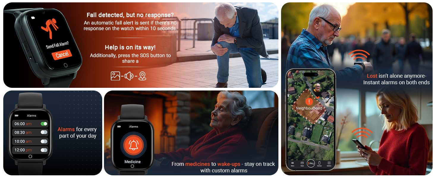 Special Features PAJ SMARTWATCH Finder 4G PAJ GPS Tracker