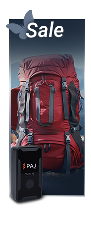 sale on GPS trackers for luggage and bags at PAJ GPS Trackers