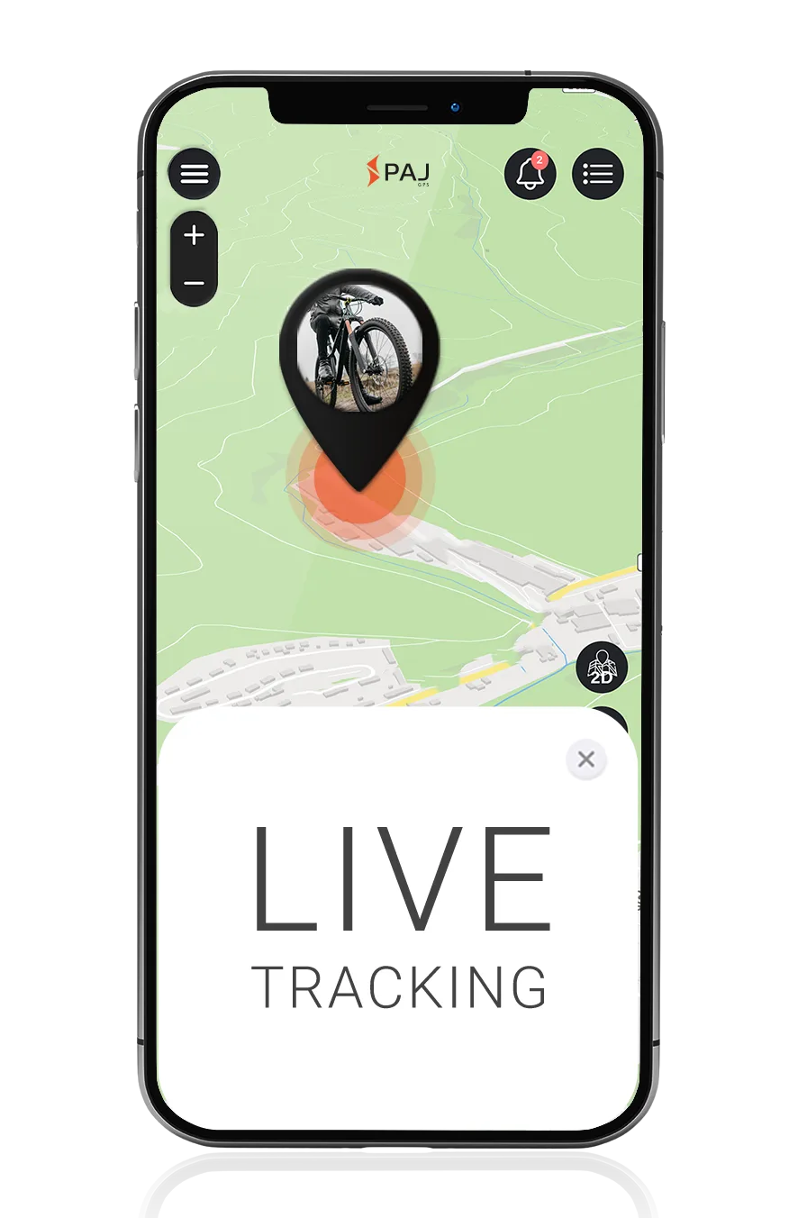 Bicycle Live Tracking PAJ GPS