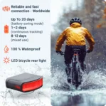 PAJ GPS Tracker: LED BICYCLE Finder 4G