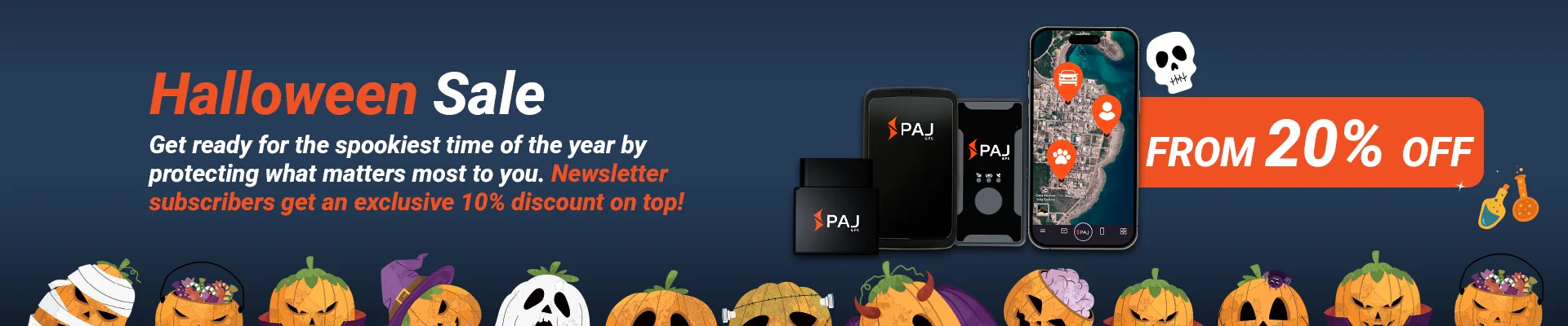 From -20% off PAJ GPS Trackers