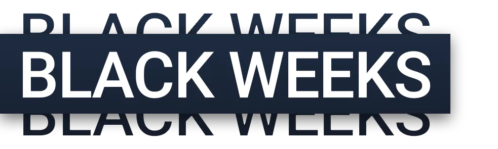 BLACK WEEKS at PAJ GPS