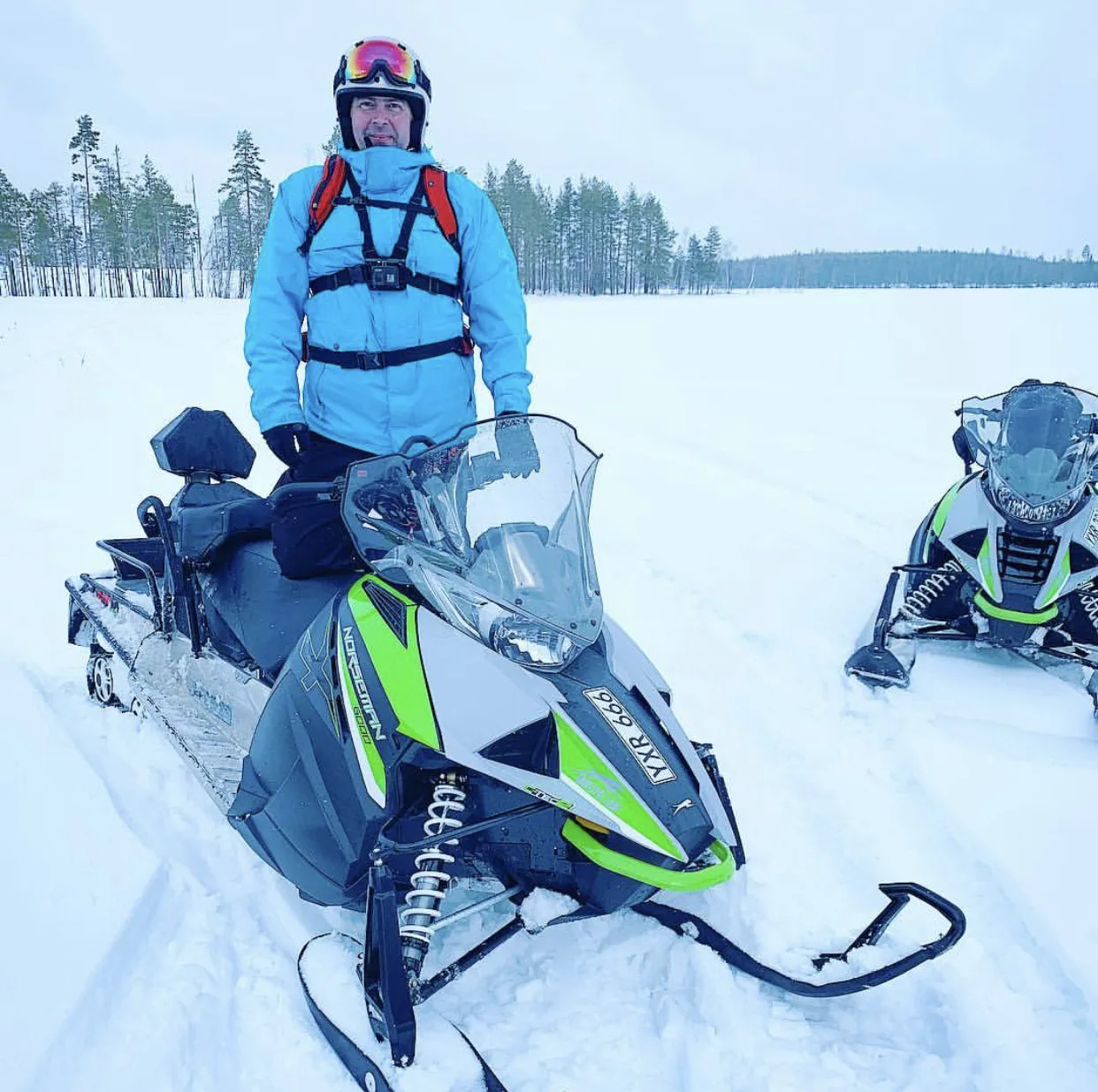 PAJ Fleet snow pxlbrn